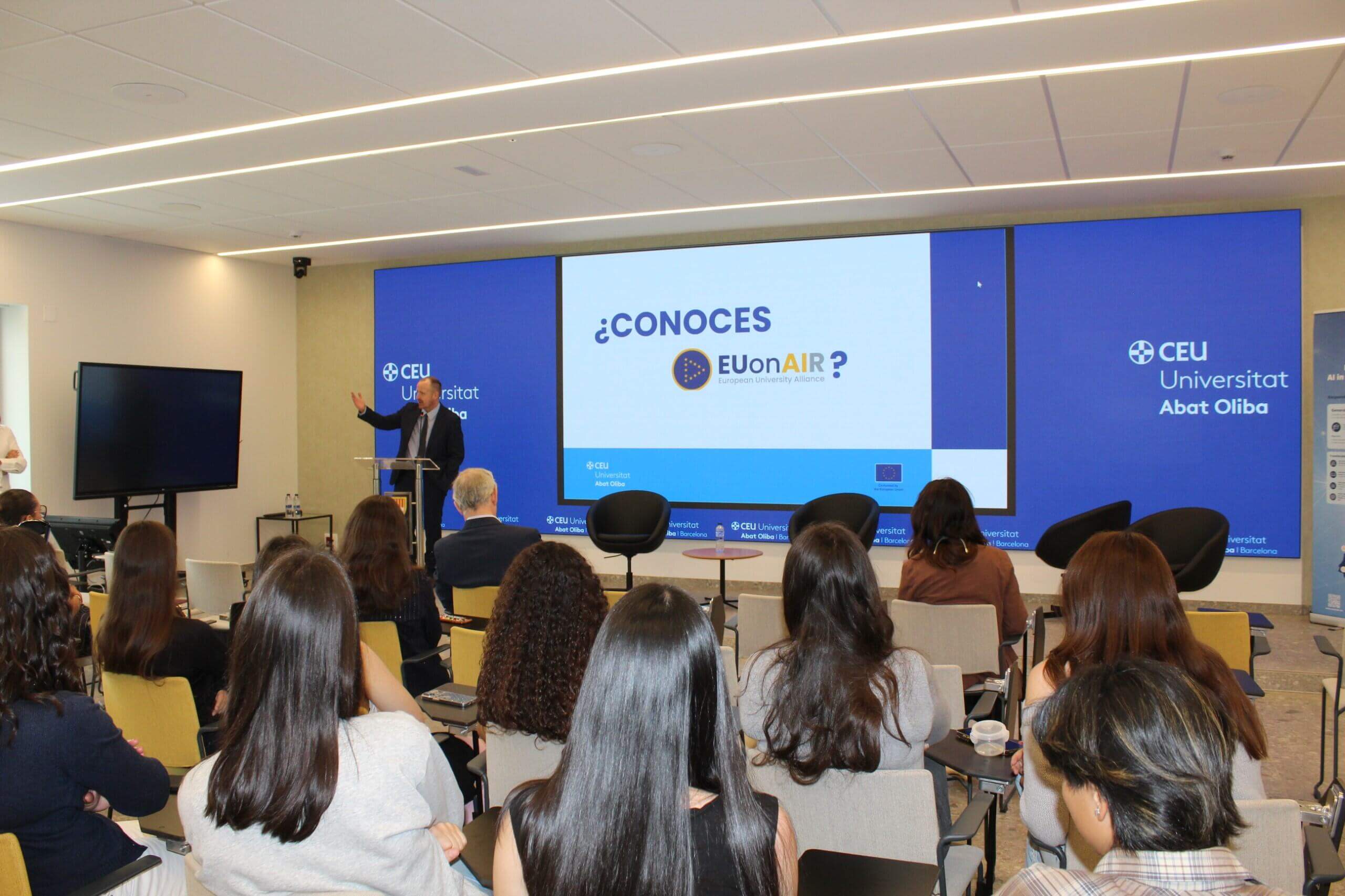 CEU Abat Oliba University Celebrates Europe Day with Focus on EUonAIR and European Opportunities