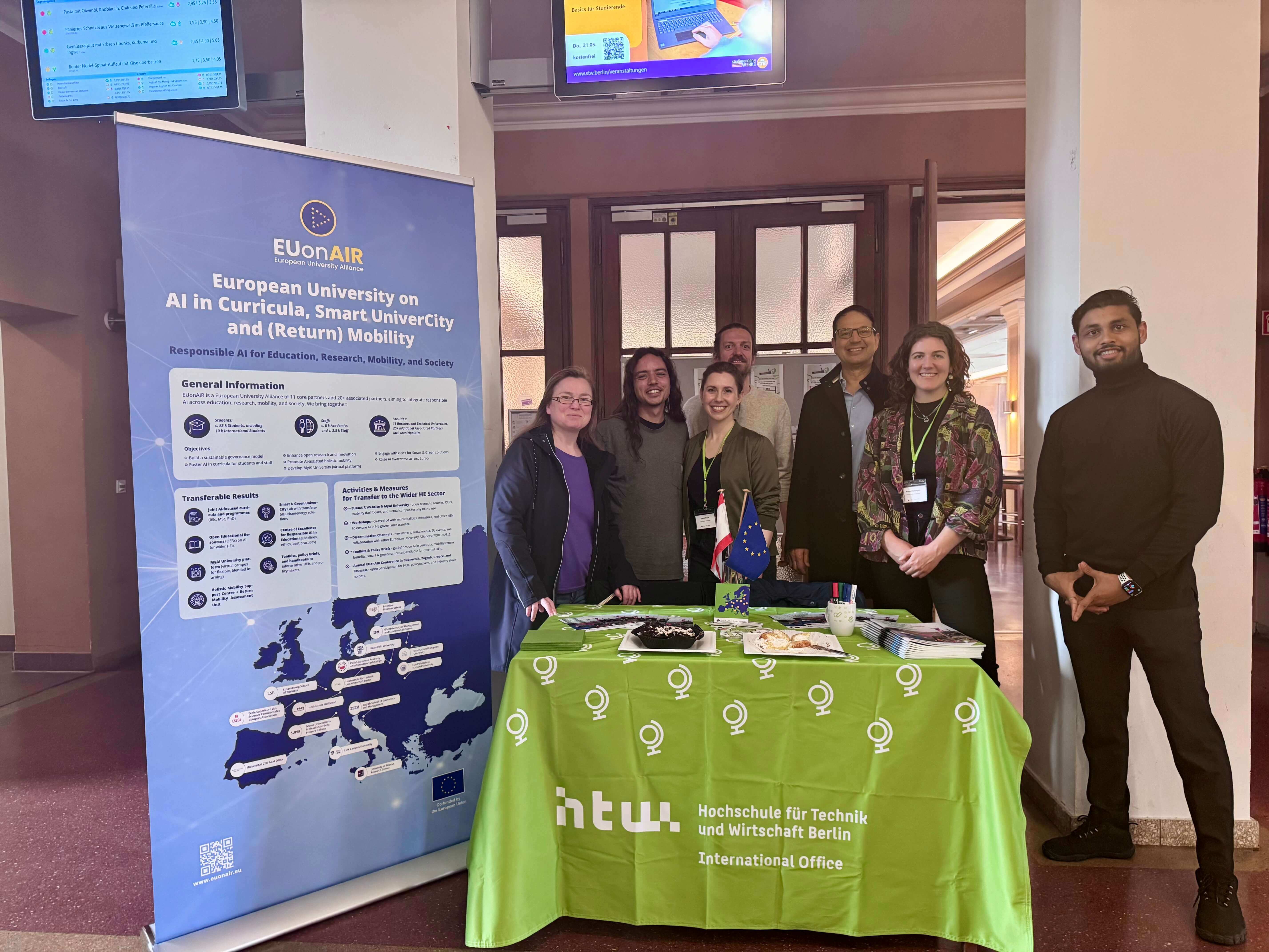 HTW Berlin Celebrates Europe Day 2026 with EUonAIR Awareness Campaign