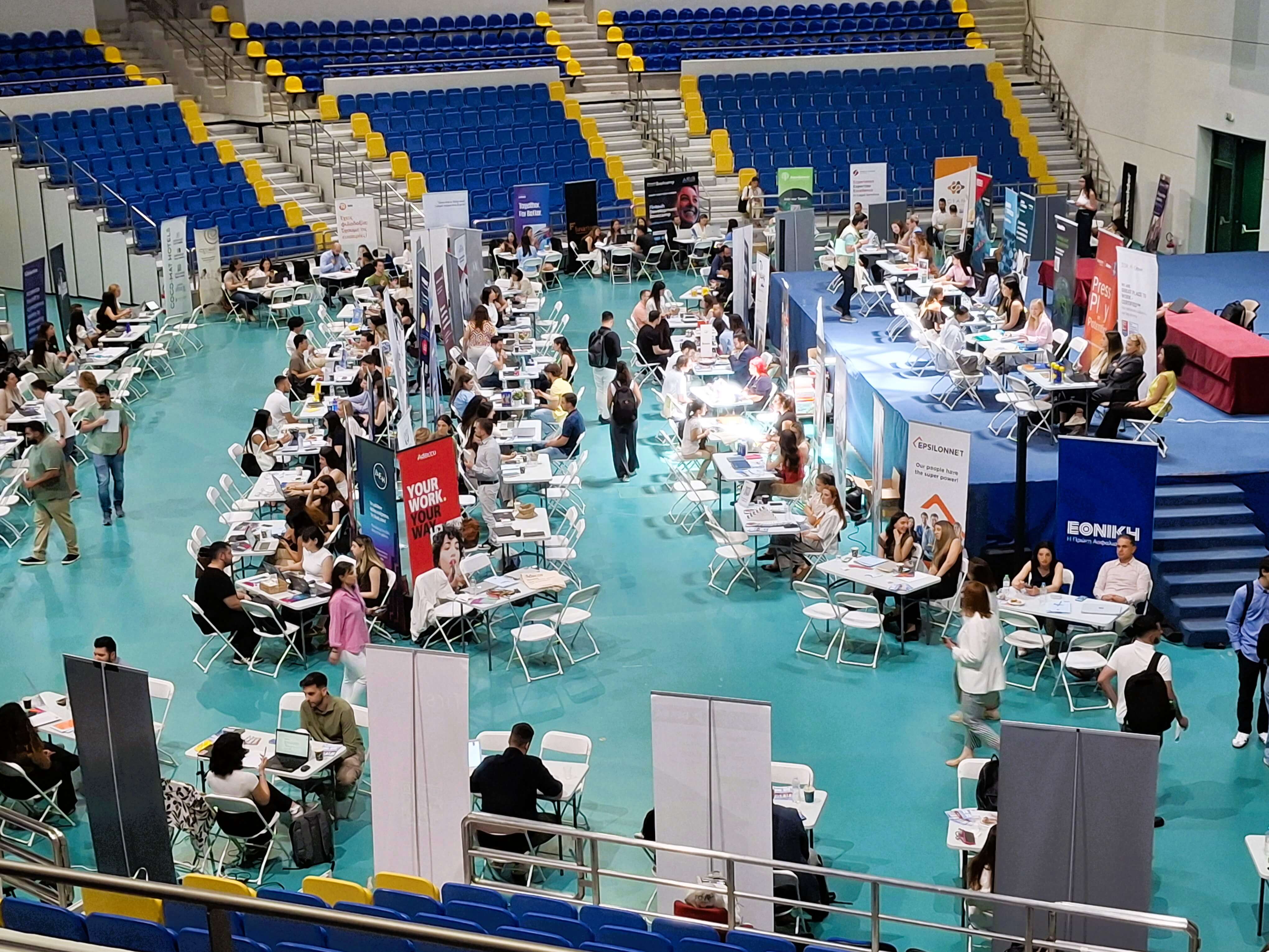 EUonAIR Connects with Students and Industry at the University of Piraeus Career Days 2026