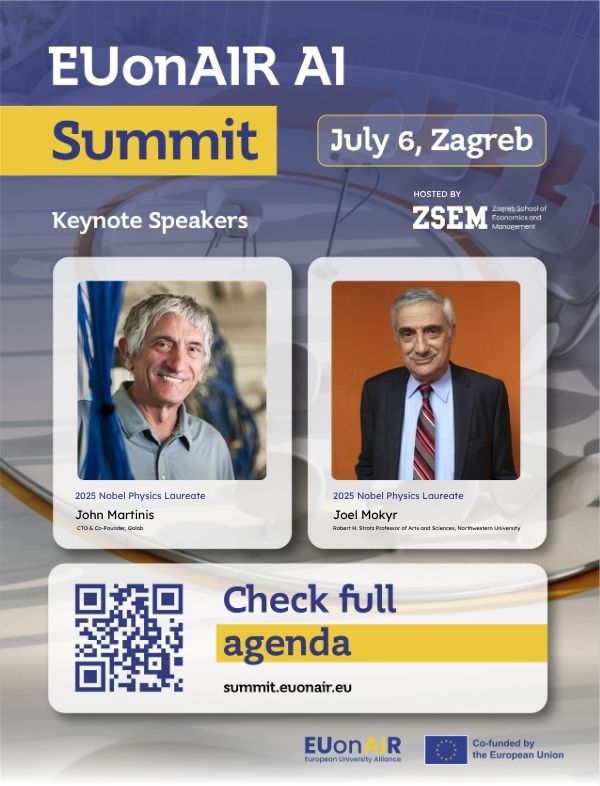 EUonAIR Annual Conference in Zagreb to Feature Two Nobel Laureates