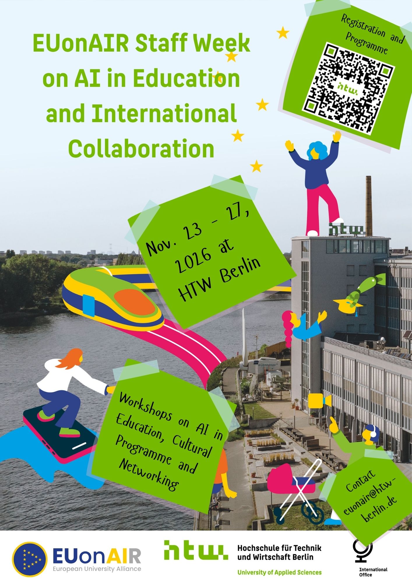 EUonAIR Staff Week at HTW Berlin!